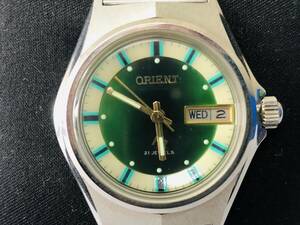 ORIENT/オリエント/Ha/ハイエース/IT489160-6A CA/デイデイト/自動巻き/21石/SS/メンズ/腕時計/ウォッチ/稼働品