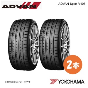 YOKOHAMA ヨコハマタイヤ ADVAN Sport V105T 305/30R23 サマータイヤ 2本 305 30 23 W XL R6674