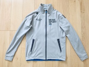 デサント MoveSport＊ジャージジャケット＊グレー＊JP-L