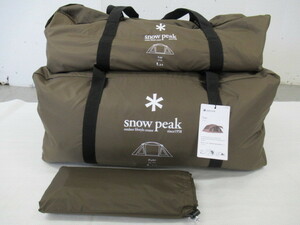 未使用 snow peak スノーピーク フービ TP-720 2ルームシェルター キャンプ テント/タープ 033873001