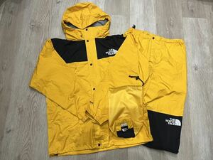 2409271279000 THENORTHFACE ノースフェイス マウンテンパーカー マウンテンレインテックセットアップ セットアップ LL 中古 現状品 