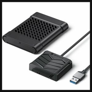 【開封のみ】Yottamaster ★SATA - USB Aケーブルアダプター USB 2.0 - SATA III ハードドライブアダプター 2.5インチHDDとSSD対応 