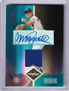 【25枚限定】ライン・サンドバーグ 直筆サインカード 2004 DONRUSS LEAF LIMITED AUTOGRAPH RYNE SANDBERG / TOPPS 以外 / カブス