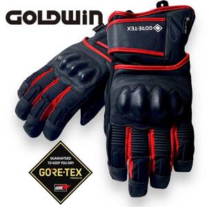 【M】新品 定価1.3万 ゴールドウィン ウィンターグローブ GOLDWIN MOTORCYCLE GORE-TEX 防水 透湿 防風 手袋 GSM26250E M 男女兼用 R216