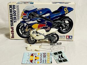 ☆☆完成品 タミヤ 1/12 レッドブル ヤマハ WCM YZR500 ’99