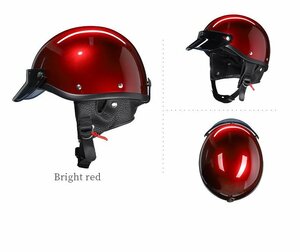 【送料無料】ヘルメットバイクヘルメット ジェットハーレー ヴィンテージ ハーフヘルメット 軽量 ジェットヘルメット S -XLサイズcdp193