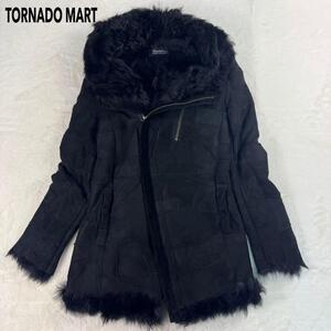 TORNADO MART トルネードマート リアルムートン ファー 羊皮 コート M