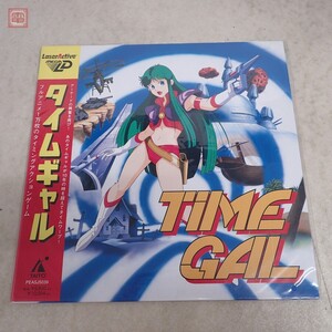 動作保証品 MD メガLD タイムギャル TIME GAL パイオニア レーザーアクティブ PIONEER Laser Active TAITO 帯説ハガキ付【SC