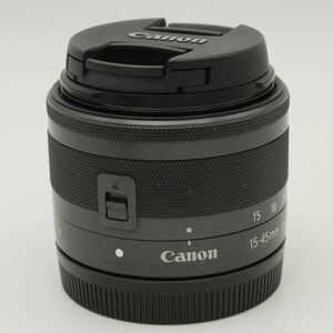 ≪ほぼ新品≫ CANON EF-M15-45mm F3.5-6.3 IS STM #20241106-937