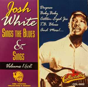 【Y4-6】Josh White / The Blues and Sings Volume 1 & 2 / 090431560228 / ジョシュ・ホワイト