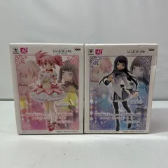 05w08025 魔法少女まどかマギカ  セットまとめ売り  A 鹿目まどか B暁美ほむら  フィギュア  【中古品】