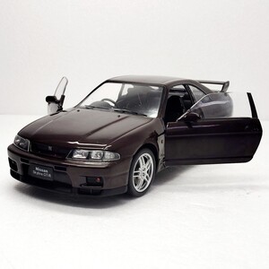 1/24 ギミック有 ドア開閉 日産 ニッサン スカイライン GTR GT-R BCN R33 Vスペック 1997 JDM 走り屋 峠 Nissan SKYLINE レア 1円 020306