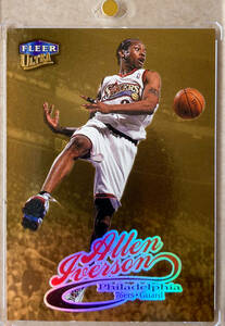 1998-99 Fleer Ultra Gold Medallion Allen Iverson #33G　A