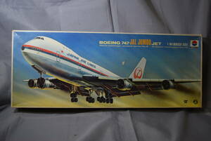 ■絶版稀少1/144日東科学NITTOボーイングB747-100日本航空JAPAN AIRLINES【検】ニットー 日航 成田 羽田 クラシックジャンボジェット