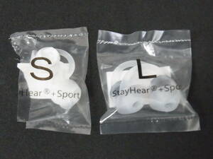 ★BOSE StayHear ＋ Sport 純正 イヤーチップ S＋Lサイズセット クリア★