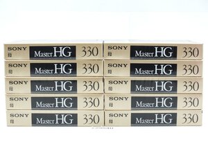 【z29840】新品・未使用 SONY ソニー Beta ベータ ビデオカセットテープ Master HG L-330MHGA 10本 まとめ 格安スタート