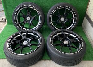 SSR FFT-R 【YOKOHAMA】　タイヤホイール　19x8.5J＋45 PCD114.3 5H ハブ系70mm 225/40R19 