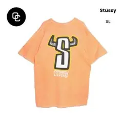 【美品】Stussy ステューシー HORNS Sロゴ ピグメントTシャツ XL