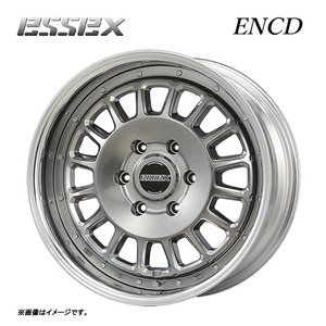 送料無料 エセックス ENCD-19 11.5J-19 -28～50 6H-139.7 (19インチ) 6H139.7 11.5J-28～50【4本セット 新品】