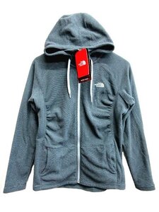 【MS】♪THE NORTH FACE ノースフェイス ポーラテック パーカー フリース メンズ Mサイズ グレー ボーダー 未使用品♪