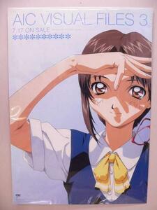 （ポスター） AIC VISUAL FILES3 販促用　Ｂ２サイズ【中古】