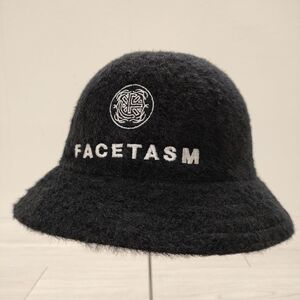 FACETASM/KANGOL Faux Furgora Casual 刺繍 サイズL 帽子 ハット ブラック ファセッタズム/カンゴール 3-1122T F93919