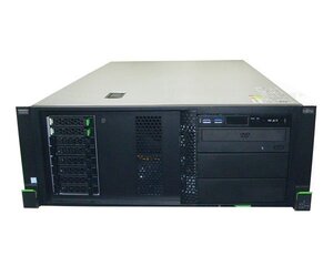 富士通 PRIMERGY TX2550 M4 (PYT2554R2N) Xeon Gold 6128 3.4GHz(6C) メモリ 32GB HDD 1.2TB×2(SAS 2.5インチ) DVD-ROM AC*2 ラックモデル