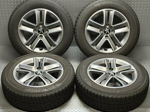 プジョー208 15インチ 6.0J+23 4穴108 純正ホイール 2020年製 YOKOHAMA iceGUARD iG50 PLUS 185/65R15 ヨコハマ アイスガード (24090130)