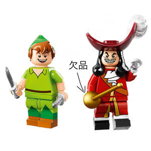 LEGO 71012 ミニフィギュア ディズニーシリーズ ピーターパン&フック船長 レゴ ミニフィグ 100周年