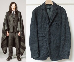 17AW Engineered Garments エンジニアードガーメンツ Andover Jacket Wool Homespun アンドーバー ジャケット S ウール ホームスパン