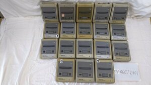 スーパーファミコン　本体　18台　まとめ　ジャンク　　TPY06072401