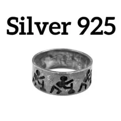 【唯一無二】 silver 925 シルバー リング 24号 ヴィンテージ 希少