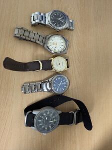 SEIKO セイコー 7N43-9100 Citizen E710-H23516 Swatch Zippo 腕時計 まとめ　Junk