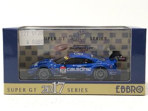 ◎【8】EBBRO/エブロ 45511 CALSONIC IMPUL GT-R SUPER GT GT500 2017 No.12 同梱不可 1円スタート