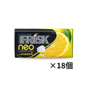 賞味期限2024年8月 クラシエ フリスク ネオ レモンミント 35g ×18個