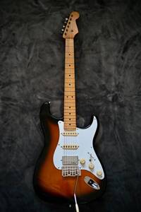 1円~カスタムストラトキャスター 百瀬氏作成 特注momoseネック 22F仕様 2Tサンバースト フェンダー Fender