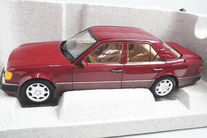 NOREV ノレブ 1/18 Mercedes-Benz メルセデスベンツ 500E (W124) 1991-1993 メタリックレッド ディーラー特注 B66040699