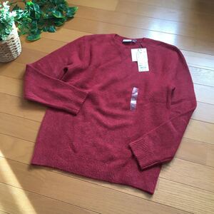 【新品即決】ユニクロ ×JWアンダーソンスフレヤーンクルーネックセーター160サイズレッドjwanderson 