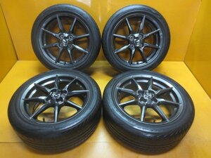 ☆スピスタ☆タイヤホイール　マツダ純正　ロードスター　16インチ　6.5J　+45　100-4　195/50R16　R161015　中古　20