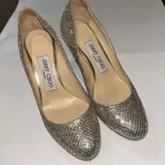 JIMMY CHOO  ジミーチュウ パンプス　ショップ袋付　布袋