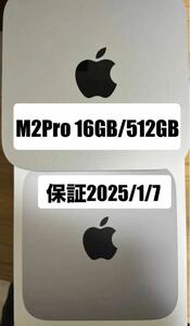 Mac mini M2Pro 16GB/512GB