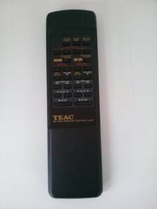 【TN-1624】ジャンク品/TEAC Wカセットデッキ用リモコン RC-615/家電/AV機器/部品取り/通電動作未確認【HK】