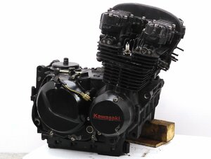 #【評価A】 GPz550 ZX550A 当時物 空冷 実動 純正 エンジン KZ550DE045*** 動画有 始動OKシフト良好♪ 圧縮測定済 走行距離表示58,675Km