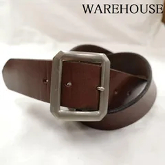 WAREHOUSE ウエアハウス ベルト・バックル レザーギャリソン ベルト 32