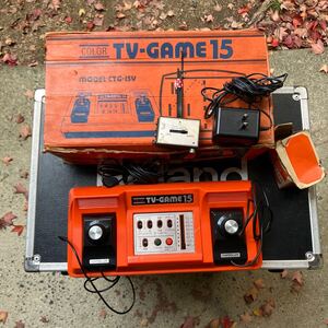 【ジャンク・現状品】Nintendo TV-GAME15　カラーテレビゲーム15 MODEL CTG-15V ※動作未確認　レトロゲーム　任天堂