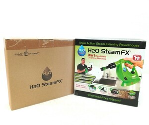JL1haci0355/【未開封品】H2O SteamFX スチームクリーナー グリーン 現状品 