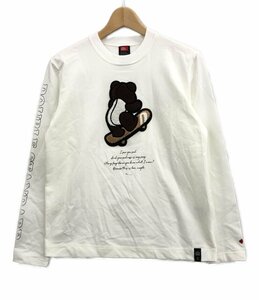 美品 ダブルスタンダードクロージング ベアロングスリーブTシャツ 0208-000-224A メンズ F M DOUBLE STANDARD CLOTHING [0604]