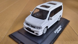 即決　エブロ　HONDA　STEP　WAGON　SPADA　ホンダ　ステップワゴン　スパーダ　ホワイト　白　1/43　絶版　レア