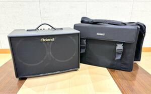 sta-018 ★1円～ 中古品/現状品/通電確認済【Roland ローランド】◆アンプ ACOUSTIC CHORUS AC-90 ◆ギターアンプ シリアル№Z4C0919