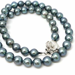 大珠!!◆アコヤ本真珠ネックレス◆J 約39.2g 約43.0cm 8.0-8.5mm珠 pearl パール jewelry necklace ジュエリー DE0/DE0